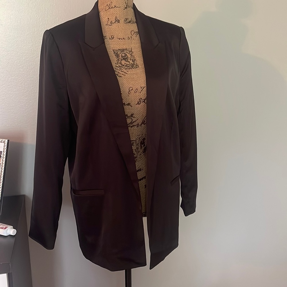 Silk blazer